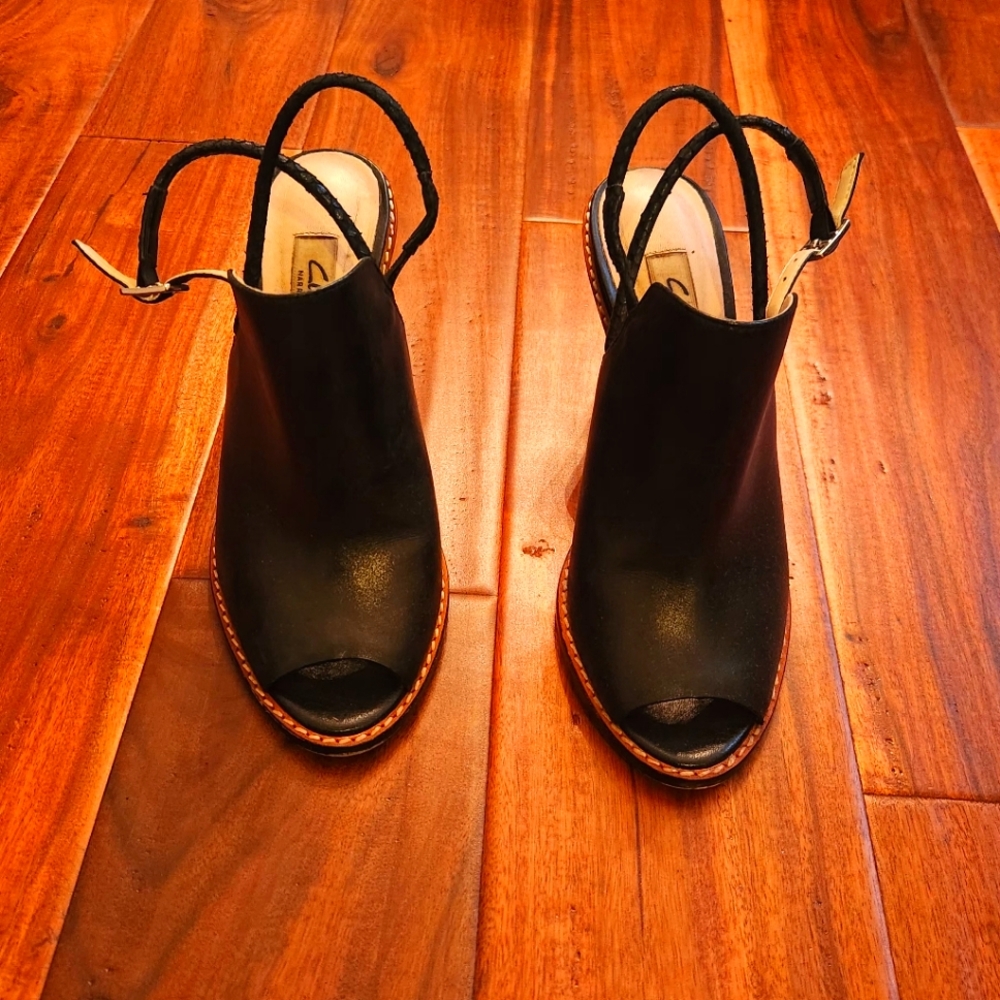 Clark Peep Toe Shoes